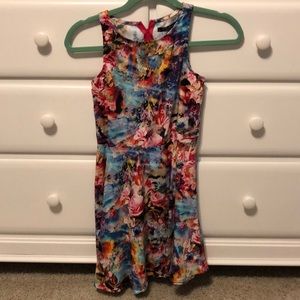 Floral colorful dress